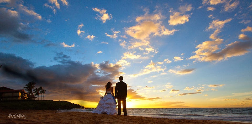 four-seasons-maui-wedding-sunset